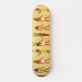 Ägyptische Götter und Göttinnen Skateboard