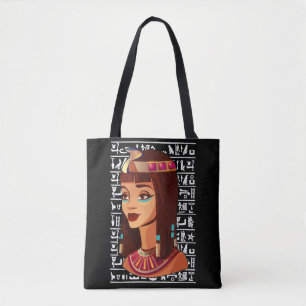 Ägyptische Göttin Cleopatra Ägypten Hieroglyphe Tasche