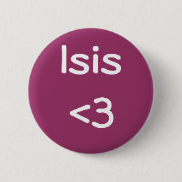 Ägyptische Göttin - Isis Liebe Abzeichen Button