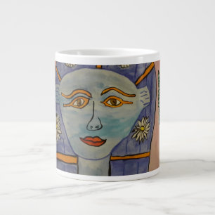 Ägyptische Göttin Jumbo-Tasse