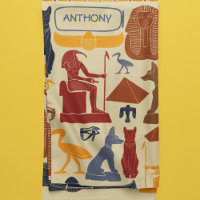 Ägyptische Grafik-Collage aus dem alten Ägypten