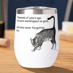 Ägyptische Gray Tabby Cat