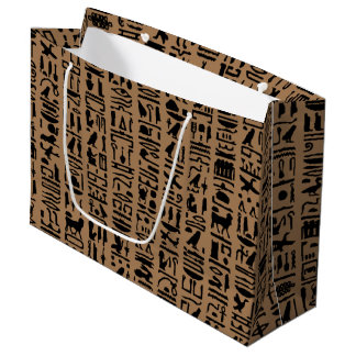 Ägyptische Hieroglyph große Geschenktasche Große Geschenktüte