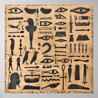 ägyptische Hieroglyphen
