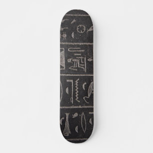 Ägyptische Hieroglyphen-Skateboard Skateboard