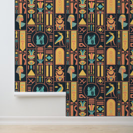 Ägyptische Hieroglyphen Tapete