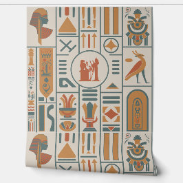 Ägyptische Hieroglyphen Tapete