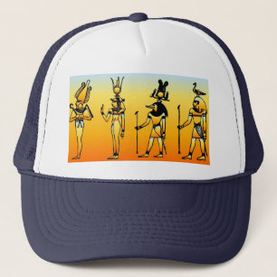 ägyptische Hieroglyphen Truckerkappe