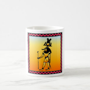 Ägyptische Hieroglyphie-Tasse Kaffeetasse