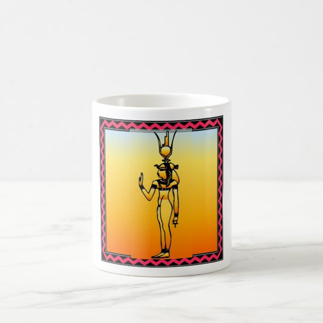 Ägyptische Hieroglyphie-Tasse Kaffeetasse (Mittel)