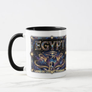 Ägyptische Horusauge-Kosmische-Pyramiden-Kunst Tasse
