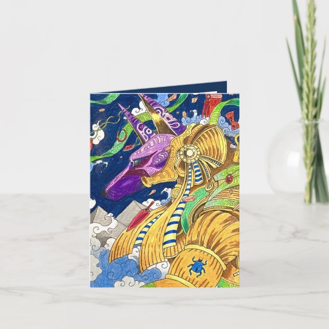 Ägyptische Karte (Vorderseite)