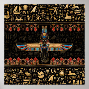 Ägyptische Katze - Bastet Poster