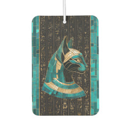 Ägyptische Katze Goddess Bastet - Mosaikkunst Autolufterfrischer
