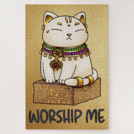 Ägyptische Katze Gott Bastet verehren mich