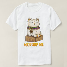 Ägyptische Katze Gott Bastet verehren mich T-Shirt