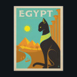 Ägyptische Katze Postkarte<br><div class="desc">Anderson Design Group ist eine preisgekrönte Illustrations- und Designfirma in Nashville,  Tennessee. Der Gründer Joel Anderson leitet ein Team talentierter Künstler,  um originale Posterkunst zu kreieren,  die wie Vintage Werbedrucke von den 1920er bis 1960er Jahren aussieht.</div>