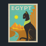 Ägyptische Katze Postkarte<br><div class="desc">Anderson Design Group ist eine preisgekrönte Illustrations- und Designfirma in Nashville,  Tennessee. Der Gründer Joel Anderson leitet ein Team talentierter Künstler,  um originale Posterkunst zu kreieren,  die wie Vintage Werbedrucke von den 1920er bis 1960er Jahren aussieht.</div>