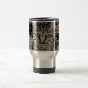 Ägyptische Katzen-Reise-Umarmung Reisebecher