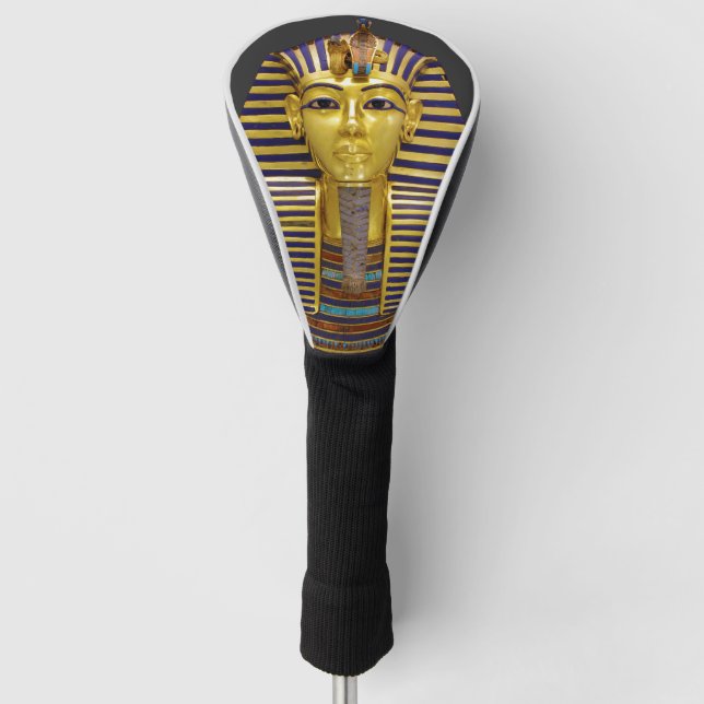 Ägyptische Königliche Goldene Maske Golf Headcover (Vorderseite)