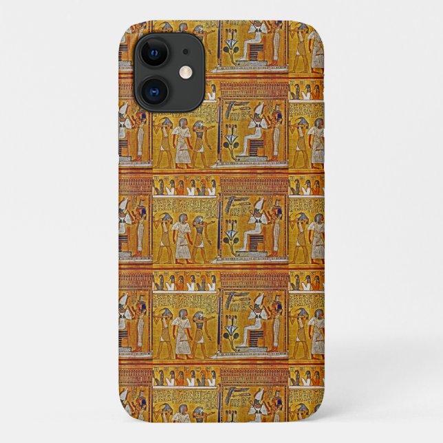 Ägyptische Kunst Ägypten Case-Mate iPhone Hülle (Rückseite)