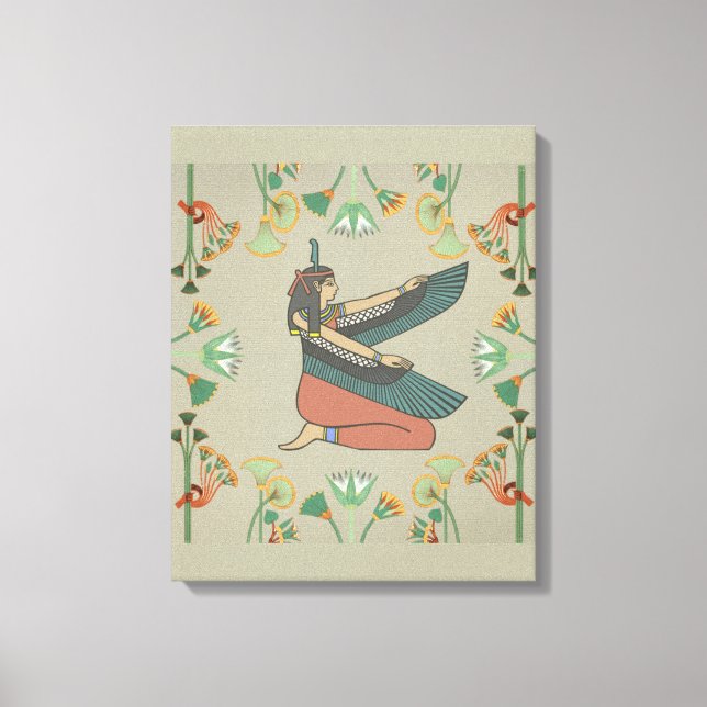 Ägyptische Kunst Leinwanddruck (Vorderseite)
