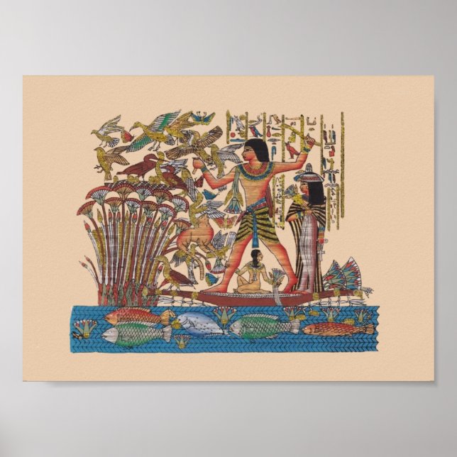 Ägyptische Kunst Poster (Vorne)