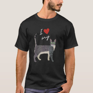Ägyptische Mau Cat-Mama für Katzen T-Shirt