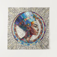 Ägyptische Nefertiti - Mosaikkunst