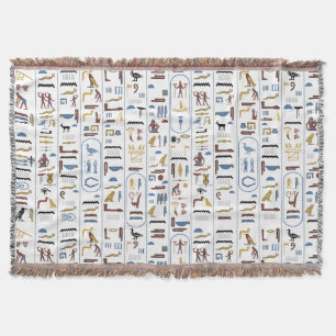 Ägyptische Pharao Hieroglyphen Decke