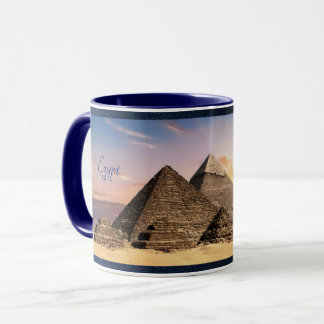 Ägyptische Pyramiden-Combo-Tasse Tasse