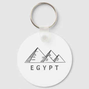Ägyptische Pyramiden von Gizeh Schlüsselanhänger