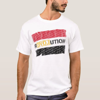 Ägyptische Revolution (Streifen verblassen) T-Shirt
