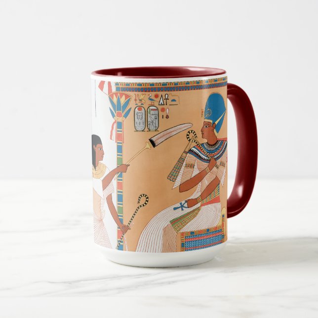 Ägyptische Royal Design-Tasse Tasse (VorderseiteRechts)