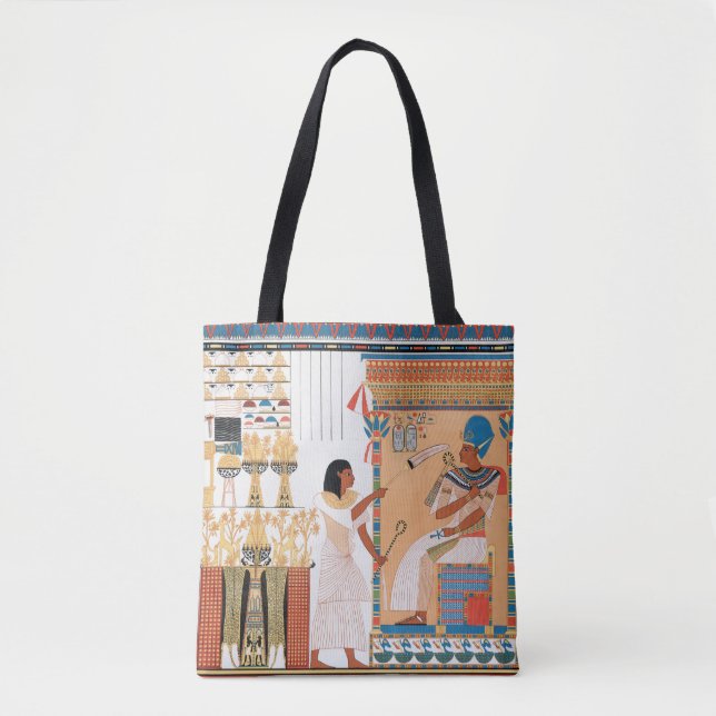 Ägyptische Royal Design Tote Bag Tasche (Vorderseite)