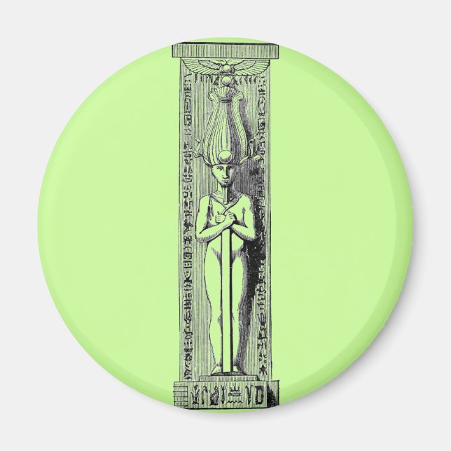 Ägyptische Säule Magnet (Vorne)