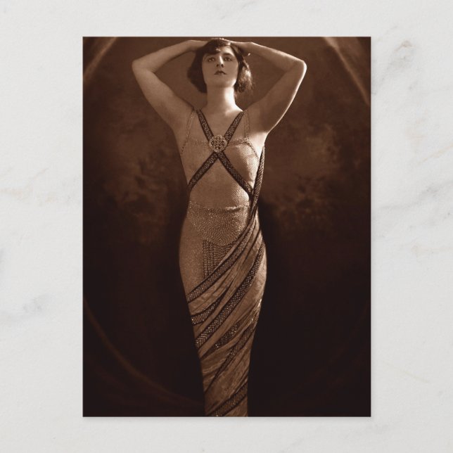 Ägyptische Schönheit Postkarte (Vorderseite)