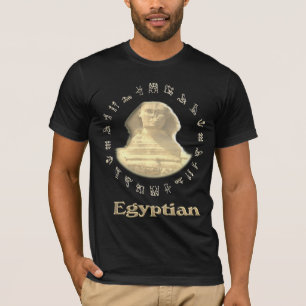 Ägyptische Sphinx signalisiert T - Shirt