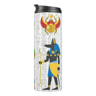 Ägyptische Symbole Thermosbecher