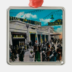 Ägyptischer Ball-Raum, Ozean-Park-Pier Silbernes Ornament