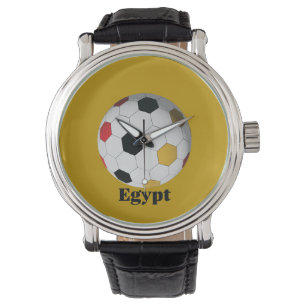 Ägyptischer Fußball Armbanduhr