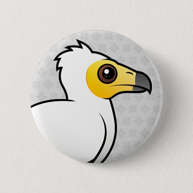 Ägyptischer Geier Button (Vorderseite)