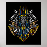 Ägyptischer Gott Anubis Ancient Wolf Pharaoh