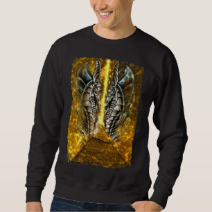 Ägyptischer Gott Anubis Pyramid Ästhetik Sweatshirt