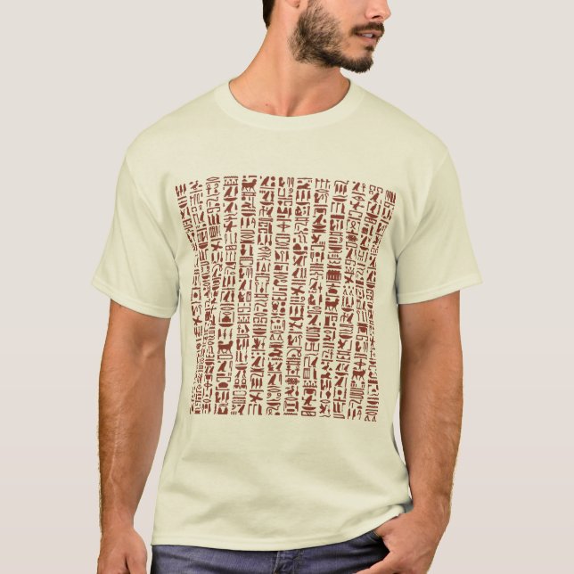 Ägyptischer Hieroglyph-T - Shirt (Vorderseite)