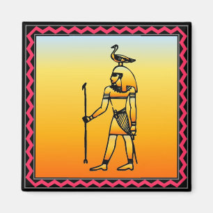 Ägyptischer Hieroglyphics-Magnet Magnet