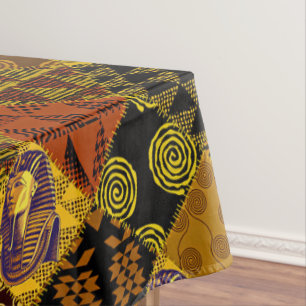 Ägyptischer King Custom Cotton Tablecloth, 52"x70" Tischdecke
