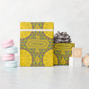 Ägyptischer Muster-Kunstdruck Geschenkpapier