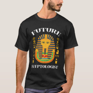 Ägyptischer Pharao Future Ägyptologe Ägyptologie T-Shirt