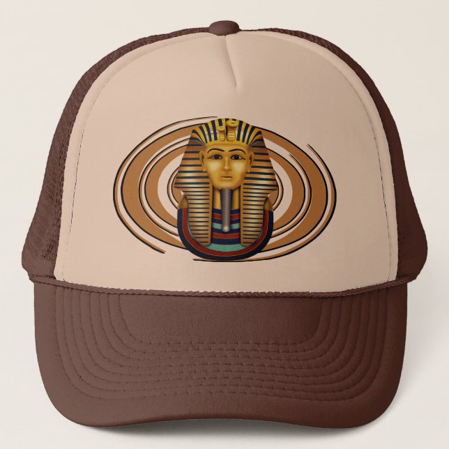 Ägyptischer Pharao Trucker Hat Truckerkappe (Vorderseite)